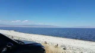 Salton Sea 9.77(10) Mile Mirror Flash Easily visible on Phone