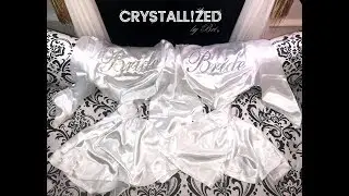 Swarovski Crystal AB and Crystal Shimmer Bridal Robes Crystallized Bling by CRYSTALL!ZED by Bri