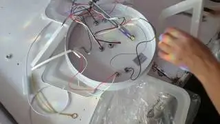 Как собирать подключать светодиодную led люстру с пультом управления!