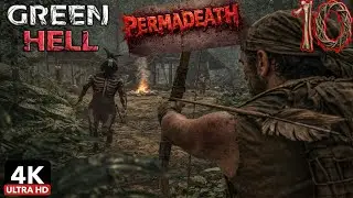 GREEN HELL PERMADEATH #10 ENCONTRAMOS VARIOS CAMPAMENTOS INDIGENAS #4k
