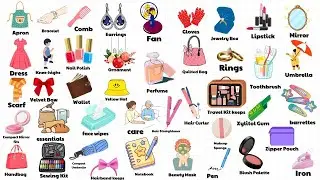 Top 42 Women's Personal Items Explained | Learn About Vocabulary Daily Essentials!