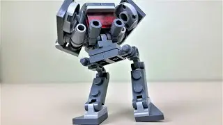 Micro LEGO Chicken Walker Mech - Tutorial