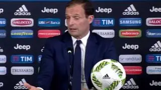 Allegri spiega il disguido con Bonucci - Giornata 25 - Serie A TIM 2016/17