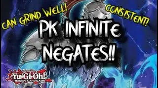 *NEW* PHANTOM KNIGHT (PK) INFINITE NEGATES DECK PROFILE + COMBO TUTORIAL!! INSANE GRIND GAME! (PHRA)