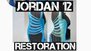 Как восстановить Jordan 12 Gamma, руководство по перекраске