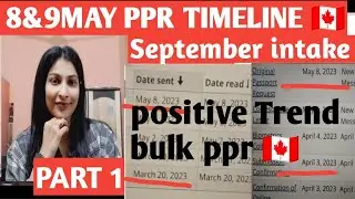 9 May ppr request timeline canada/lets fly mannu/canada visa 2023