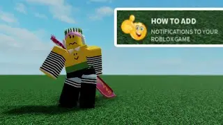 How To Add NOTIFICATIONS to YOUR ROBLOX GAME