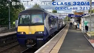 A Ride on a British Rail Class 320/4 (Ex-Class 321), Mega Loud Edition