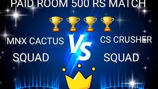 MNX CACTUS VS CS CRUSHER SQUAD 4V4 CUSTOM HIGHLIGHT #freefire #cs #PAID CUSTOM🔥🔥🔥🔥