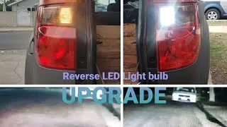 Upgrading Reverse Light Bulb - LED Honda Element
