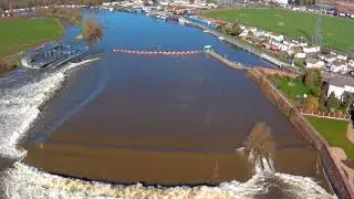 Beeston marina, river trent