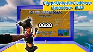 Fortnite - Big Inflatable Deathrun Speedrun *6:20*