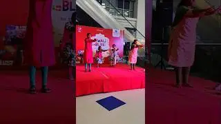 Customer Engaging activities #heartbeat  veriyargal #reliancemall #salem #emcee #vj #diwali #funny