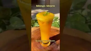Mango Mojito Recipe | Summer drinks | Mango recipes | Mocktail recipe  #mangomojito #mojito