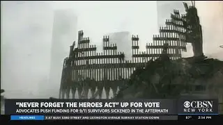 First Responders Head To Washington DC For 9/11 Fund Vote