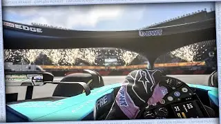 I wasn't prepared for the fireworks in the grandstands