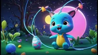 As cordas de pular de brinquedo fazem pula, pula, pula | Canção Infantil Educativa para Crianças