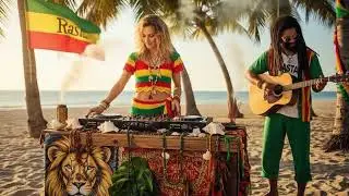 🏝️ Caribbean Reggae Nights 🌅 Tropical Paradise Chill Vibes