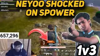 Neyoo Shocking 😲 reaction on Spower Clutch | IqooSoul WWCD BGMI