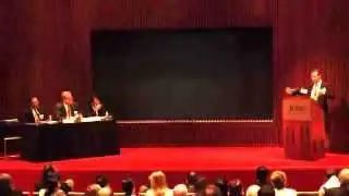 Japan Business Forum 2012 (10/11) - Renewable Energy Panel Discussion and Q&A