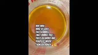 How to decarb concentrates properly 2024 #Decarb #KickBackSnackz #KingKickBack #WeedTube