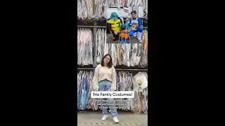 Идеи костюмов для семьи из трех человек!