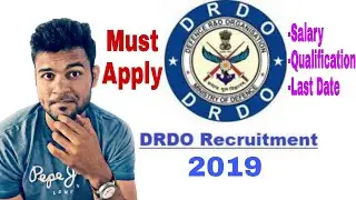 DRDO | DRDO Recruitment 2019 | govt job update
