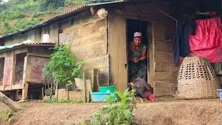 Surviving Monsoon Rain in a Mud House | Real Nepali Village Life || Thevillagenepal 