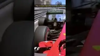 Why it  is nearly impossible to overtake in Monaco #f1 #formula1 #f1onboard #formel1 #f1shorts
