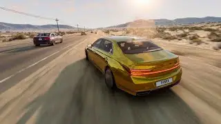 CRASHES and DANGEROUS DRIVING on HIGHWAY // Genesis g90 - BeamNG.Drive