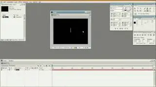 Adobe After Effects 6.5 Professional running on Ubuntu 9.04