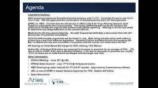 Aries Health Care Reform Webinar 5-9-2019
