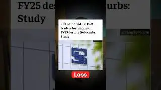 91% of individual F&O traders lost money inFY25. ❌