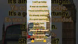EXPRESIONES F&Aacute;CILES EN INGL&Eacute;S #ingles #inglesfacil #aprenderingles #viralshort  #viralvideo #viral