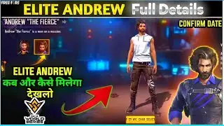 Free Fire Elite Andrew | Elite Andrew Ability | Full Details of Elite Andrew | #eliteandrew