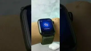 MUSIC recognition on APPLE WATCH #apple #applewatch #tips #tricks #technology
