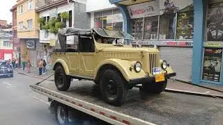 Desfile de carros antiguos  170 años de Manizales