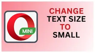 Change text size to small