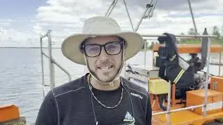 August 26, 2025 Getting Rid of Weeds in Cobourg Harbour