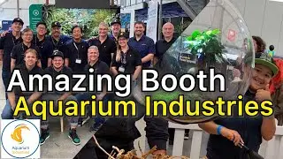 Amazing Aquarium Industries Booth was the best at the Underwater Pet Expo!