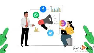 Bruce Clay Social Media Advertising | 2D Explainer Video by Anideos