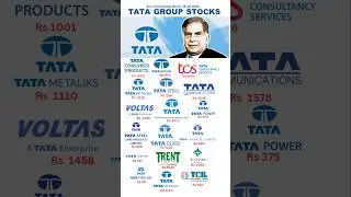 Best Stocks of TATA Group#stockmarket 2025