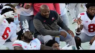 Ohio State's Larry Johnson discusses the improved depth on the defensive line in 2023