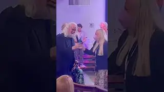 Capturing ​@billyconnolly accept the Golden Key Award for Artistic Excellence!