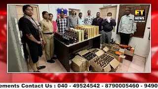 Qareeb 8.15 Lakh Rupay Ki NDPL Sharab Zabt | Secunderabad Mein Ek Shaks Hue Giraftaar | Hyderabad.