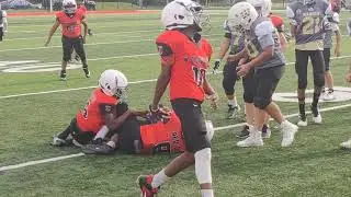 10u Warren Warriors vs Red Dogs springball playoffs 1st half