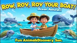 Row Row Your Boat| Old McDonald Farm Animals Vist To City | Itsy Bitsy Spider + More Nursery Rhymes