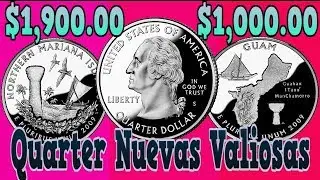 2009 quarter que vale hasta $1900 dlls. Buscalas