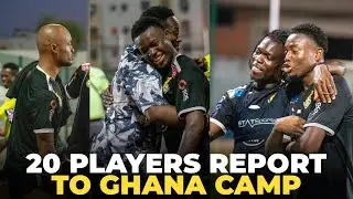 GHANA VS CENTRAL AFRICAN REPUBLIC | 20 PLAYERS TRAVEL TO MEKNES FOR CRUCIAL WORLD CUP QUALIFIER GAME