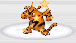 Live shiny Electabuzz after only 294 REs in Pokemon FireRed